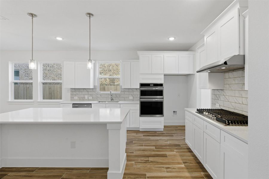 Furnished interior view inside a new home in Enclave at Cele, Pflugerville (Image 7).