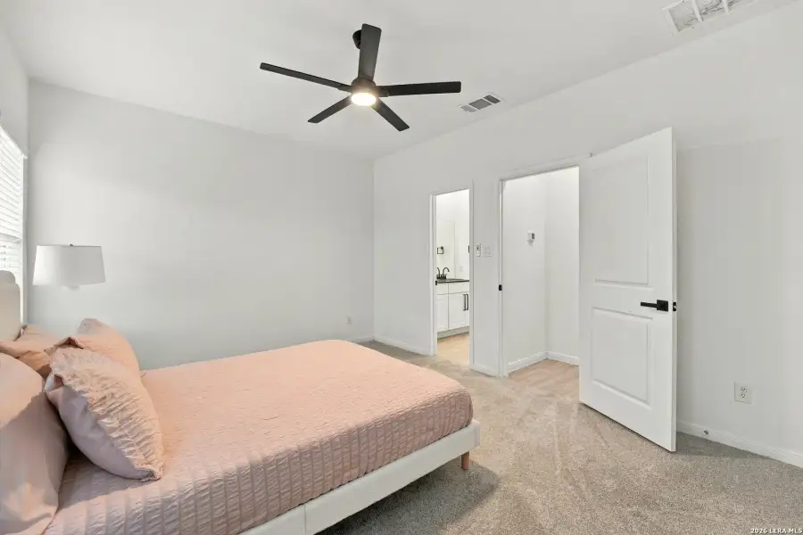 Furnished interior view inside a new home in Sage Meadows, St. Hedwig (Image 10).