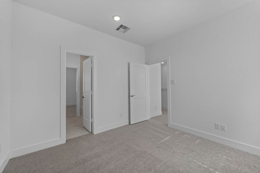 Spacious, unfurnished interior of a new home in Park Hill, Stafford (Image 23). Spacious, unfurnished interior of a new home in Park Hill, Stafford (Image 23).