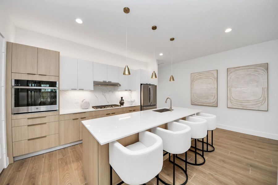 Furnished interior view inside a new home in , Houston (Image 13).