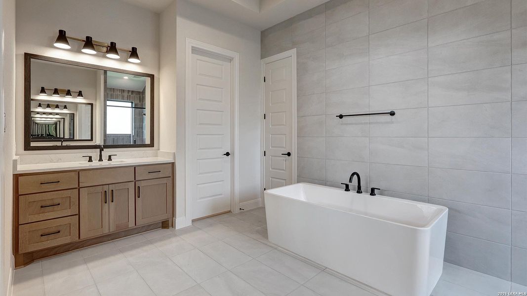 Furnished interior view inside a new home in Megan's Landing, Castroville (Image 12).