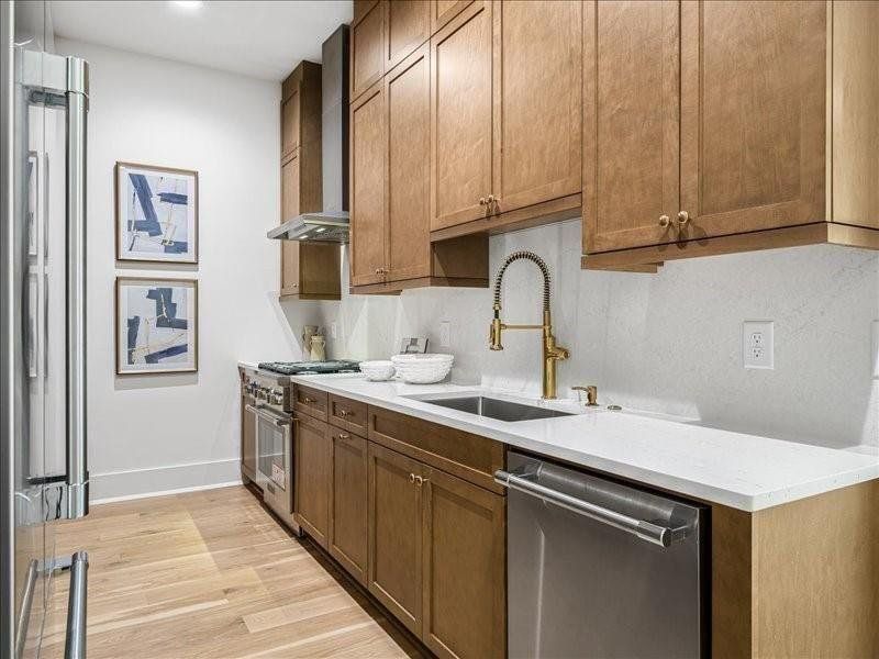 Furnished interior view inside a new home in , Alpharetta (Image 9).