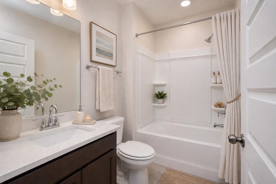 Furnished interior view inside a new home in , Charleston (Image 5).