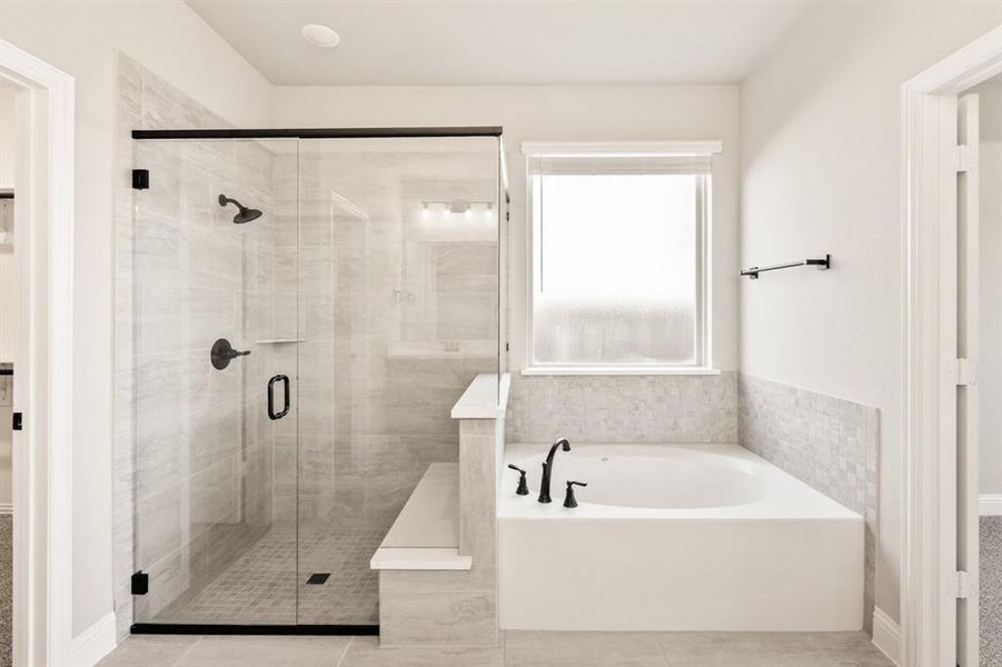 Furnished interior view inside a new home in The Grove, Midlothian (Image 9).