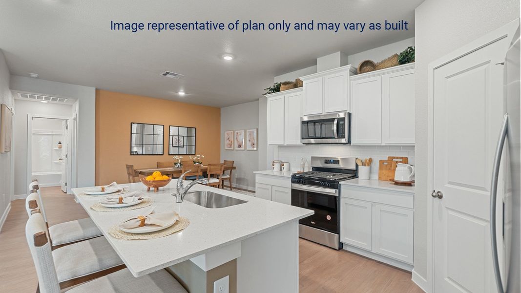 Representative furnished interior of a home built from the Lakeway by D.R. Horton in King's Landing, Corpus Christi (Image 8). Representative furnished interior of a home built from the Lakeway by D.R. Horton in King's Landing, Corpus Christi (Image 8).