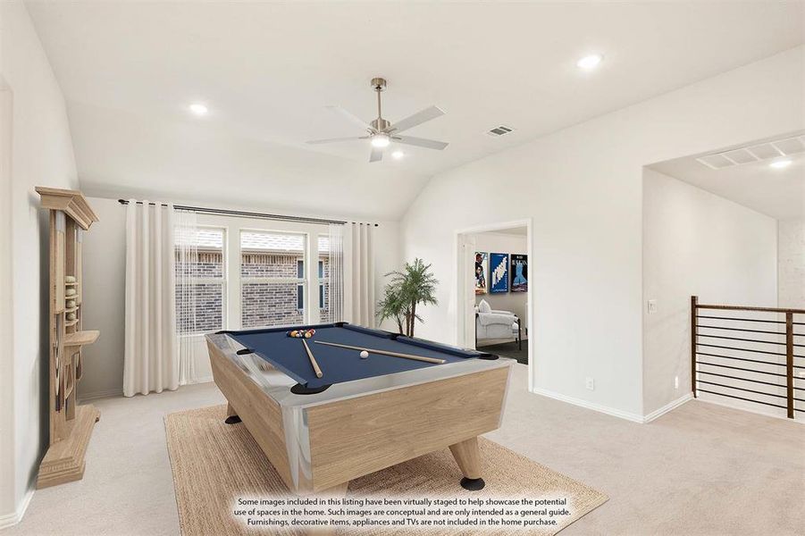 Furnished interior view inside a new home in Addison Hills, Cedar Hill (Image 29).