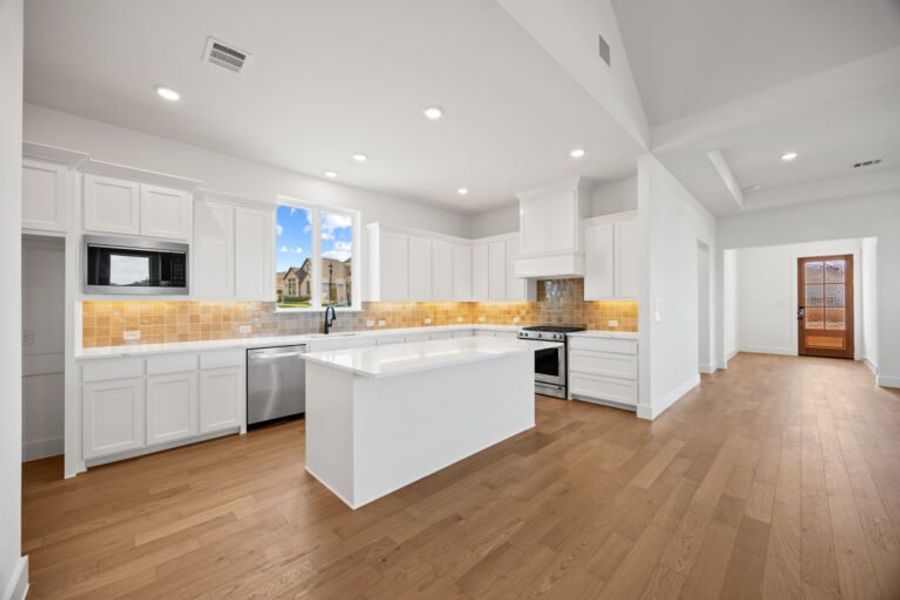 Furnished interior view inside a new home in Uptown Celina, Celina (Image 7).