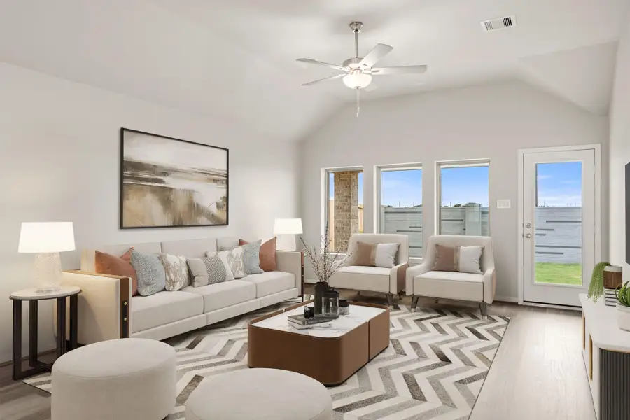 Furnished interior view inside a new home in Jubilee, Hockley (Image 9).