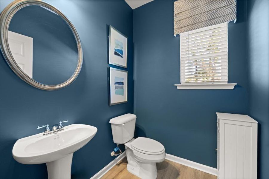 Furnished interior view inside a new home in Allen Manor, Hoschton (Image 25).