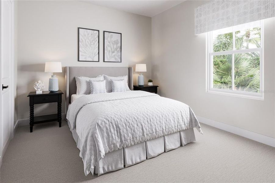 Furnished interior view inside a new home in Lake Mattie Preserve Estates, Auburndale (Image 3).