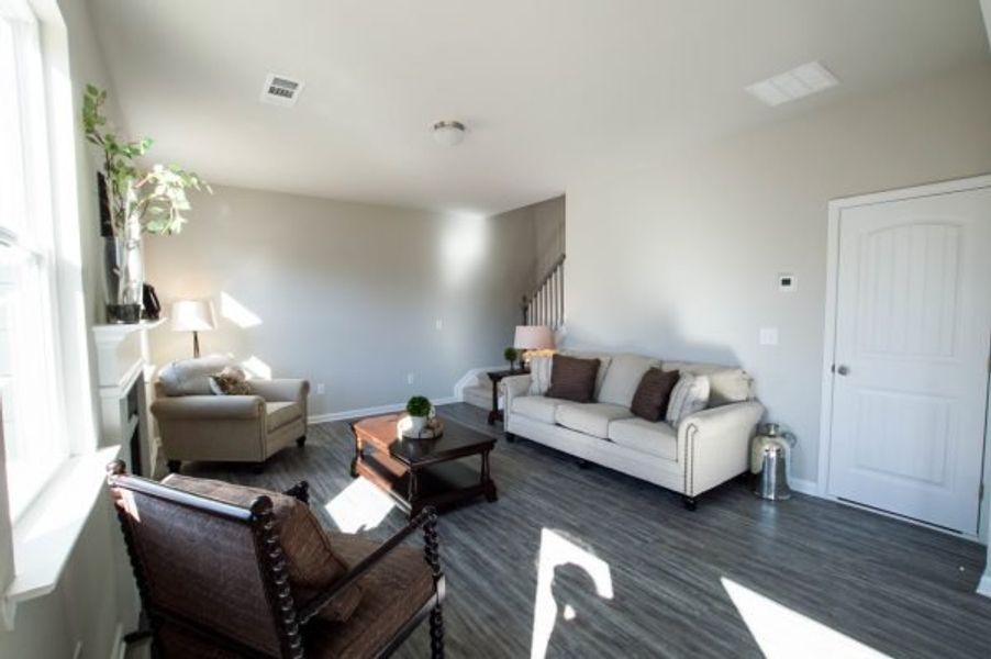 Representative furnished interior of a home built from the Brentwood by Piedmont Residential in Hampton Ridge, Jefferson (Image 11).