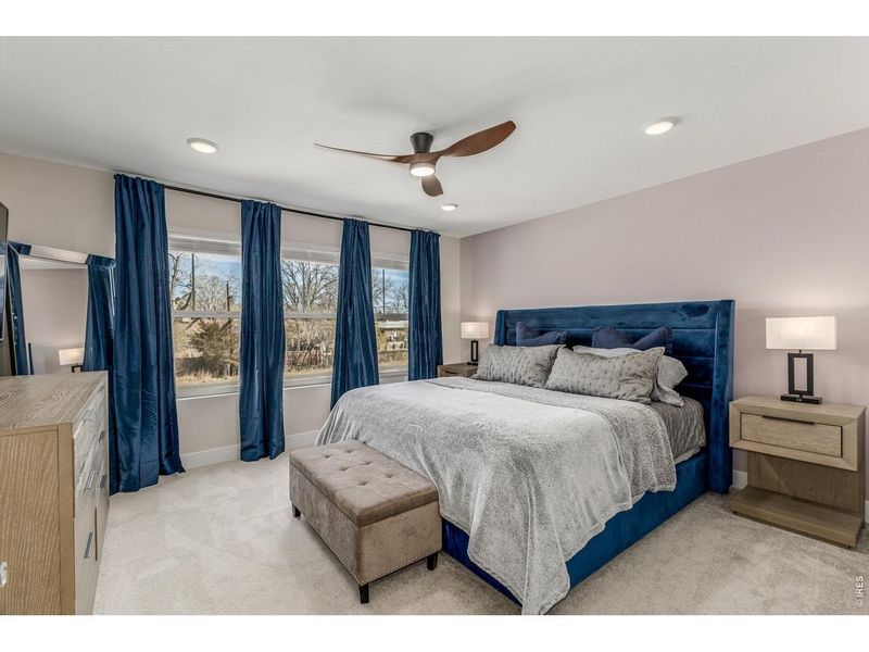 Furnished interior view inside a new home in , Denver (Image 13).
