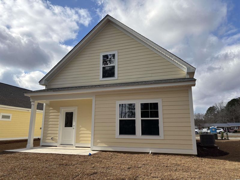 View of rear view of house