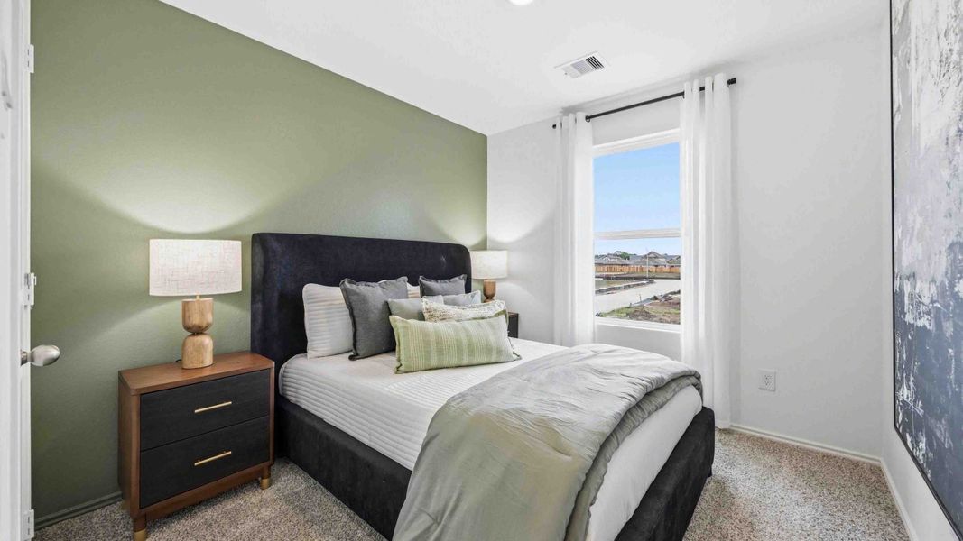 Furnished interior view inside a new home in Pineapple Square, Houston (Image 7).