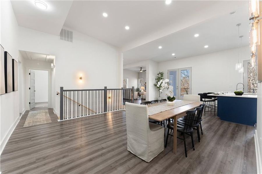 Furnished interior view inside a new home in , Gainesville (Image 44).