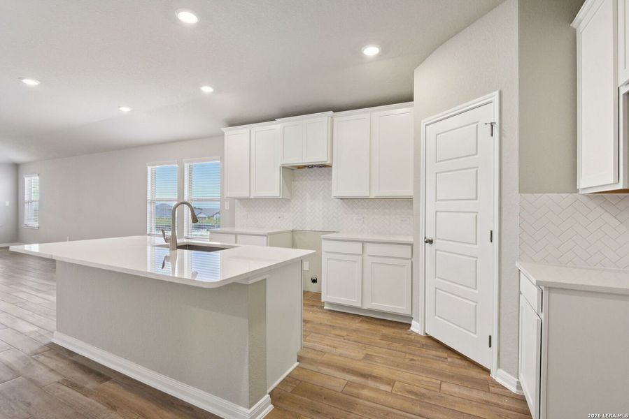 Furnished interior view inside a new home in Sagebrooke - Premier Series, San Antonio (Image 15).