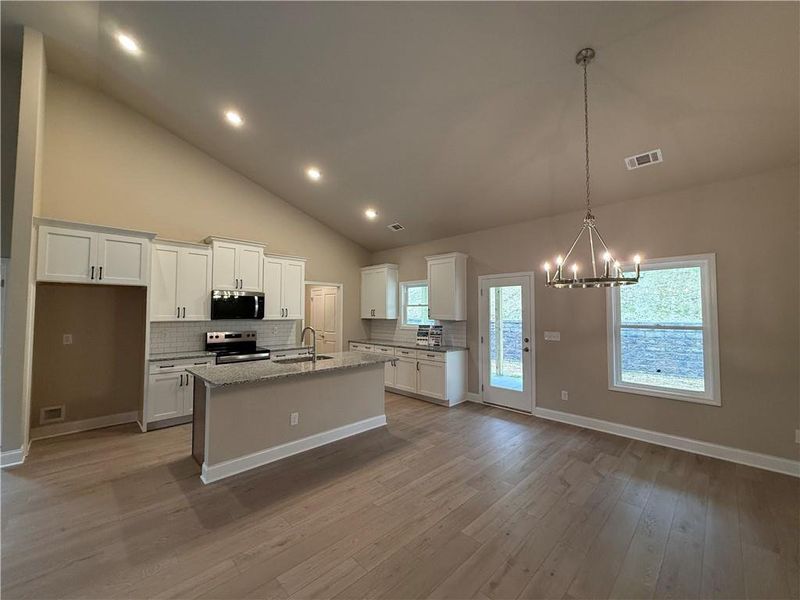 Furnished interior view inside a new home in , Waleska (Image 8). Furnished interior view inside a new home in , Waleska (Image 8).