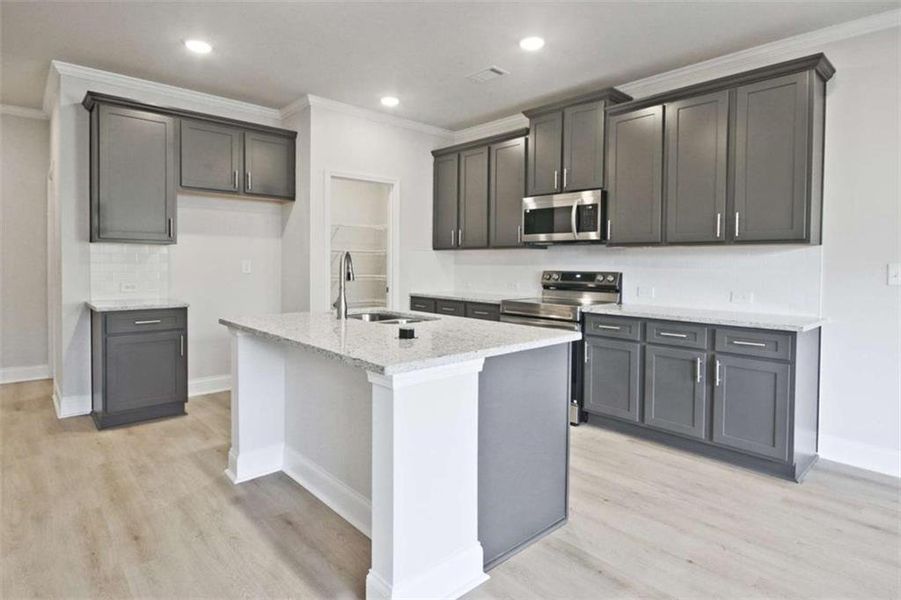 Furnished interior view inside a new home in Somerset at Riverbrook, Gainesville (Image 8).