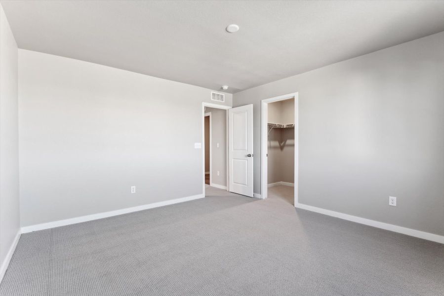 A room with white walls.