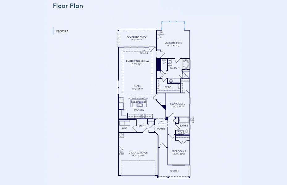 2D floor plan layout of this home in Bison Ridge, San Antonio, TX (Image 3). 2D floor plan layout of this home in Bison Ridge, San Antonio, TX (Image 3).