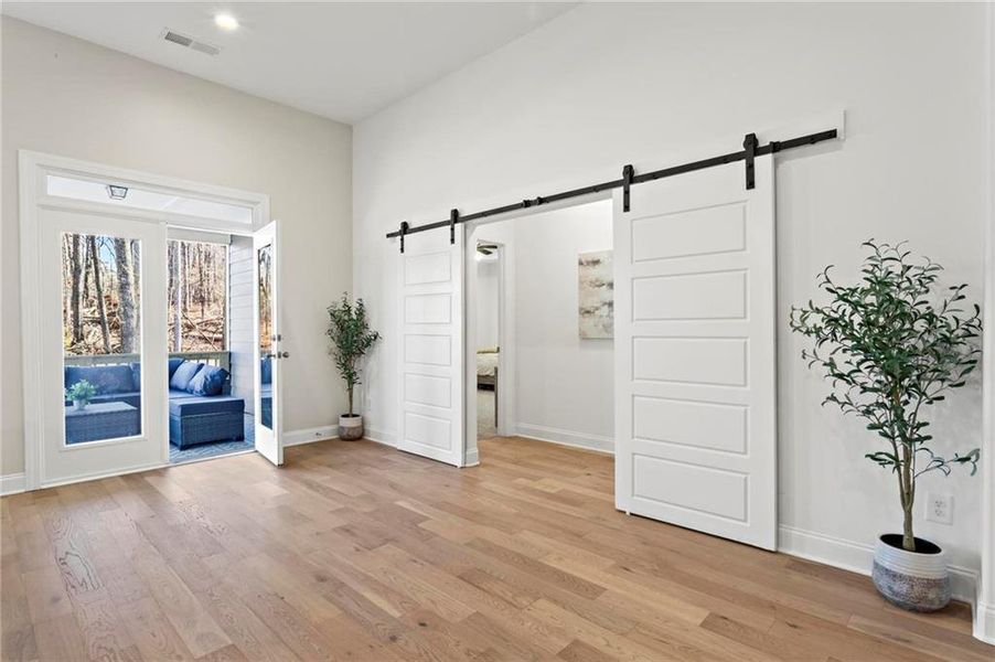 Furnished interior view inside a new home in Dorsett Bridge, Douglasville (Image 29).