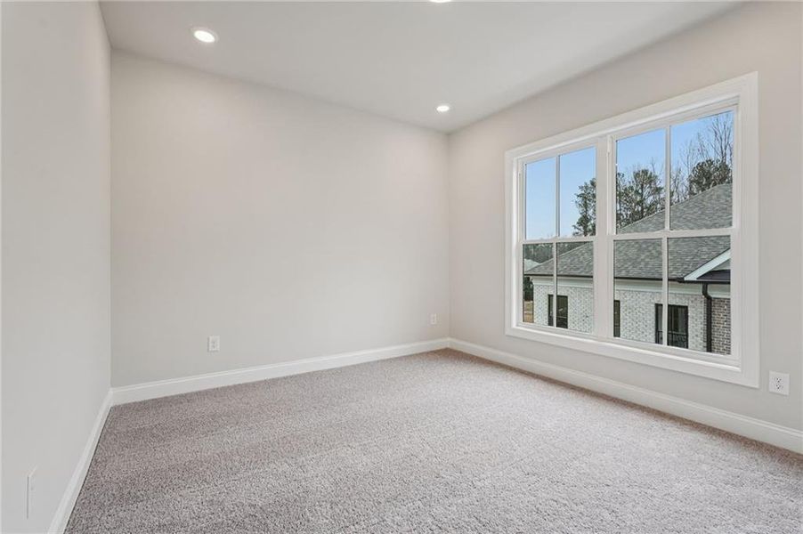 Spacious, unfurnished interior of a new home in Byers Park, Alpharetta (Image 46).