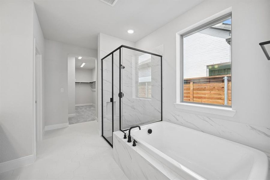 Furnished interior view inside a new home in Solterra - Garden Series, Mesquite (Image 8). Furnished interior view inside a new home in Solterra - Garden Series, Mesquite (Image 8).