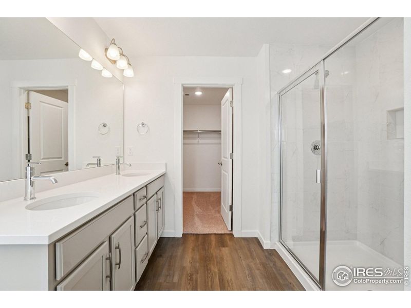 Furnished interior view inside a new home in Bloom, Fort Collins (Image 7). Furnished interior view inside a new home in Bloom, Fort Collins (Image 7).