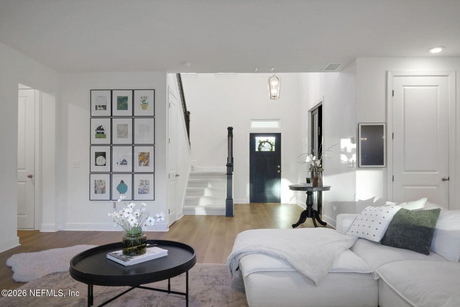 Furnished interior view inside a new home in , St. Augustine (Image 6).