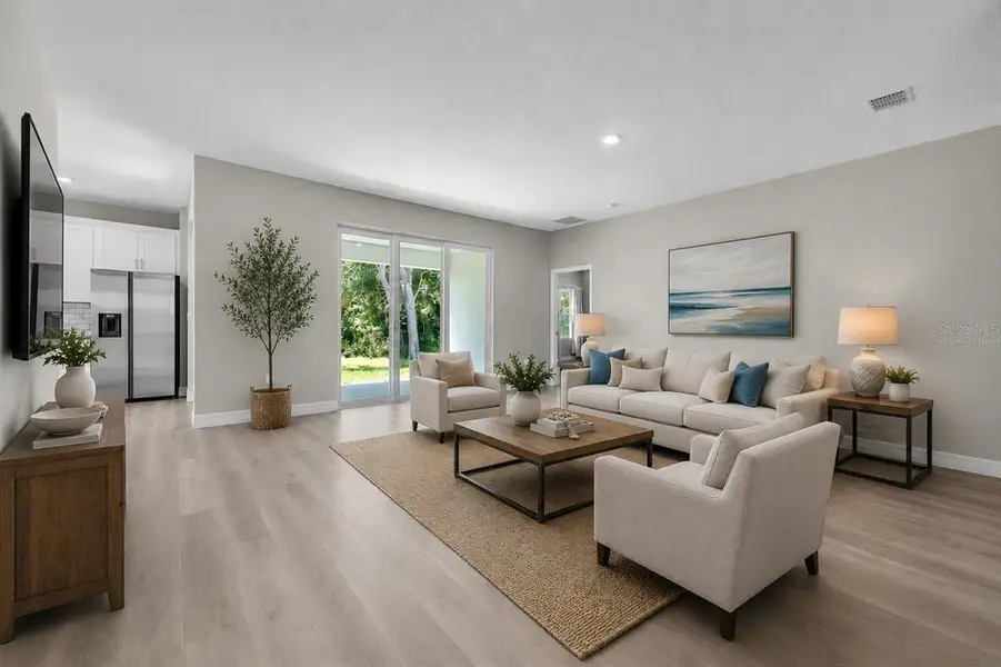 Furnished interior view inside a new home in , Punta Gorda (Image 8).
