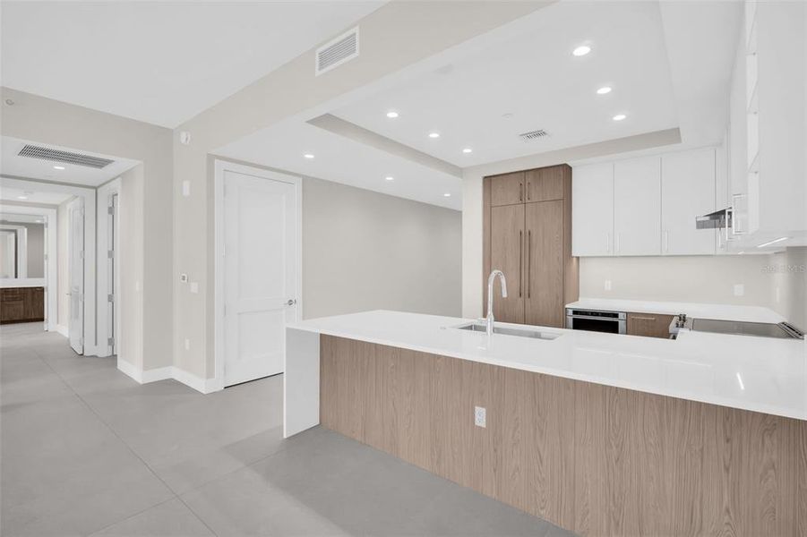 Furnished interior view inside a new home in , St. Petersburg (Image 15).