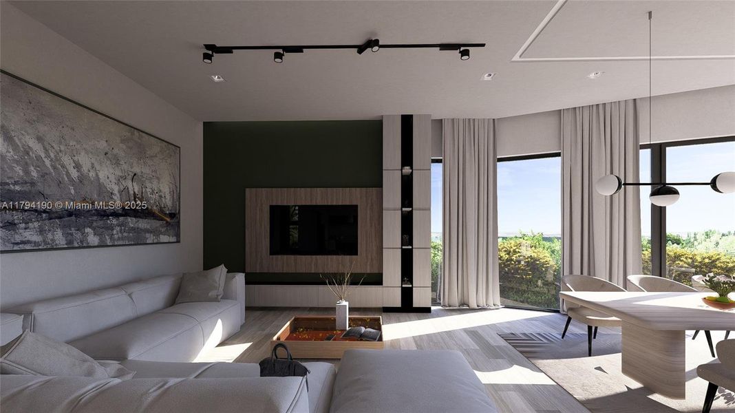 Furnished interior view inside a new home in , Marathon (Image 6). Furnished interior view inside a new home in , Marathon (Image 6).