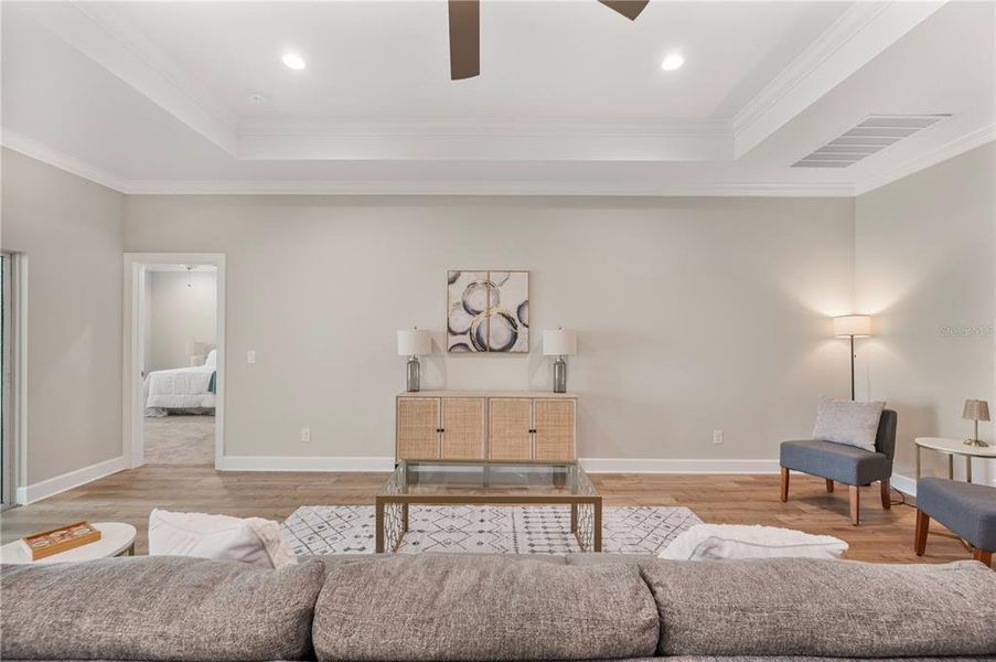 Furnished interior view inside a new home in , Mulberry (Image 42).