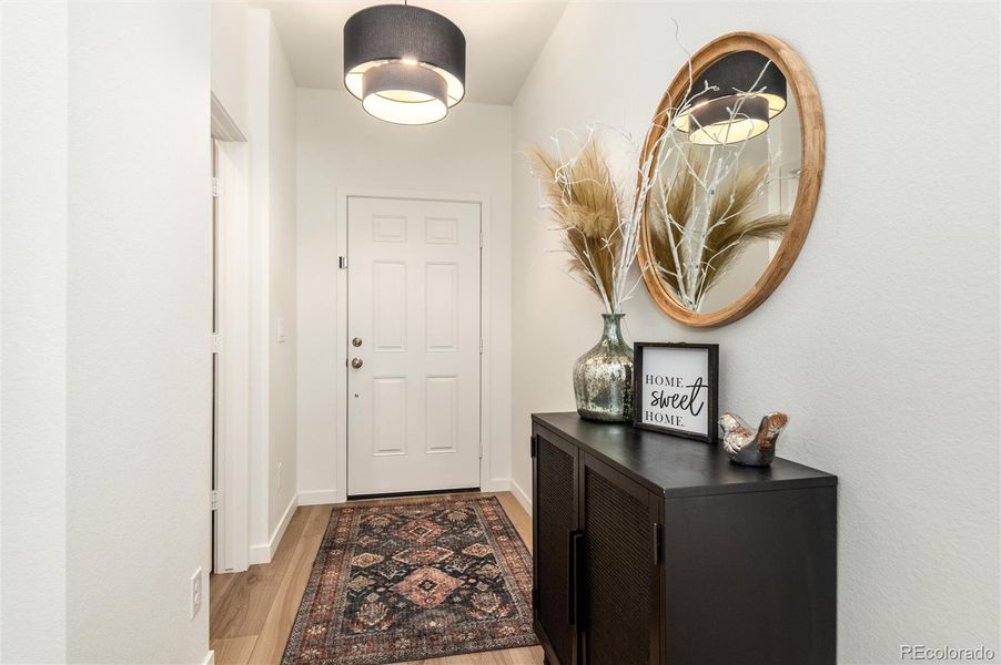 Furnished interior view inside a new home in , Parker (Image 32).