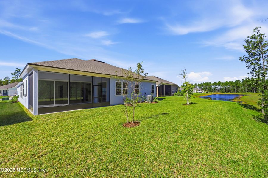 Exterior details and patio area of a home in , Palm Coast (Image 3). Exterior details and patio area of a home in , Palm Coast (Image 3).