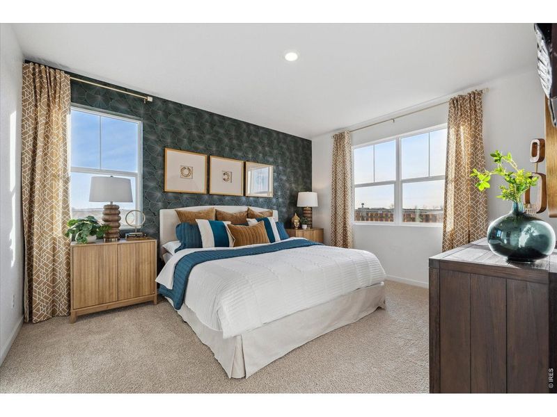 Furnished interior view inside a new home in , Mead (Image 31).
