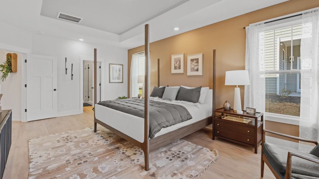 Furnished interior view inside a new home in The Reserve at Livingston Park, Easley (Image 16).