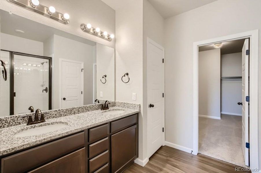 Furnished interior view inside a new home in Red Barn Meadows, Mead (Image 5).