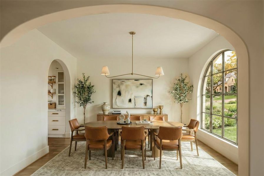 Furnished interior view inside a new home in , Dallas (Image 4). Furnished interior view inside a new home in , Dallas (Image 4).