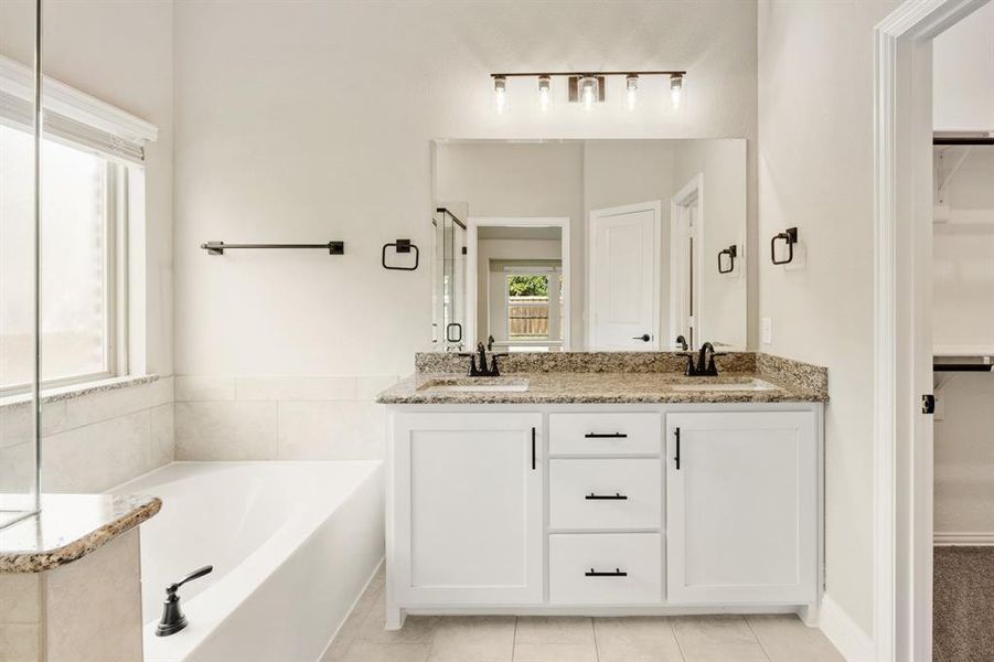 Furnished interior view inside a new home in East Oak Creek 50-55, Commerce (Image 9).