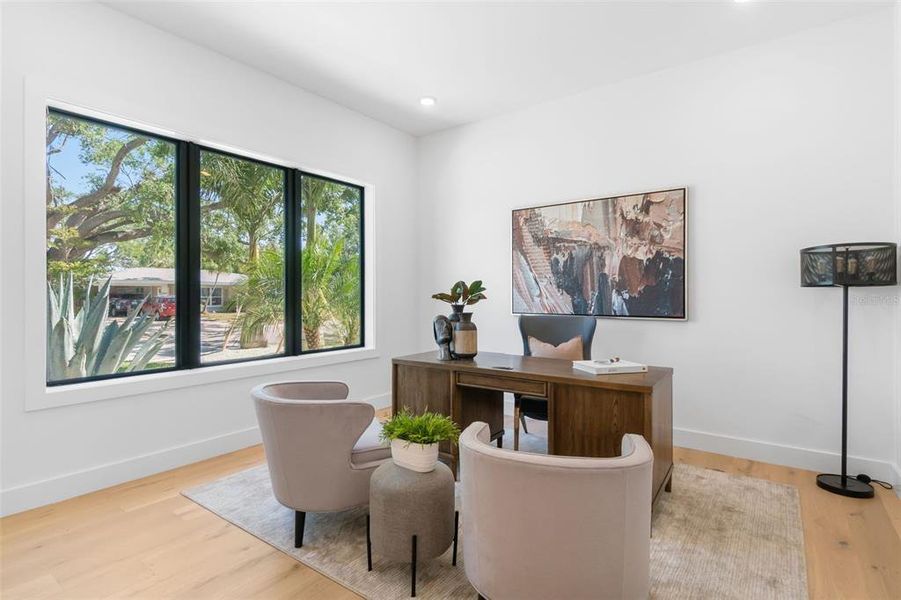 Furnished interior view inside a new home in , Sarasota (Image 7).