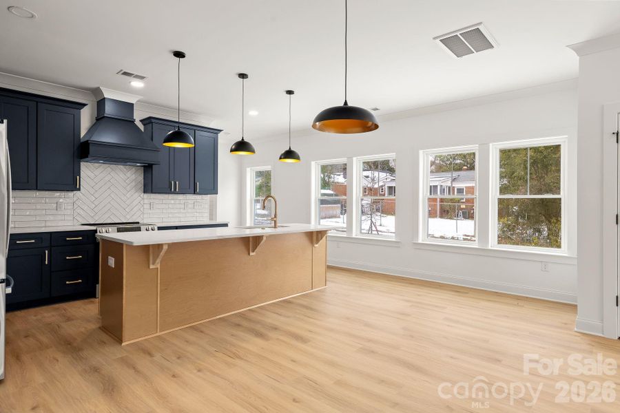 Furnished interior view inside a new home in , Charlotte (Image 18).