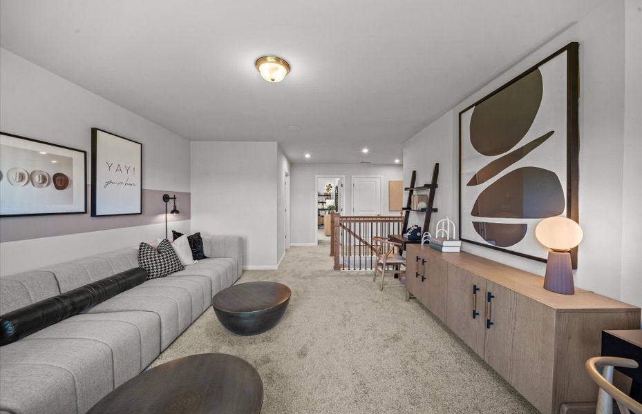 Representative furnished interior of a home built from the Valen by Pulte Homes in Sparrow Creek, Boiling Springs (Image 20).