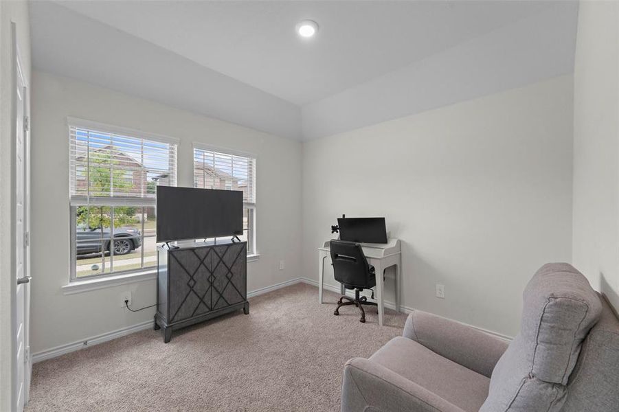 Furnished interior view inside a new home in , Aubrey (Image 8).