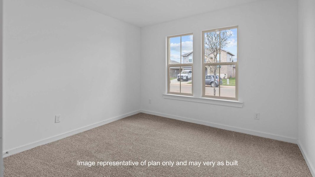 Spacious, unfurnished interior of a new home in Terra Vista, Lubbock (Image 8).