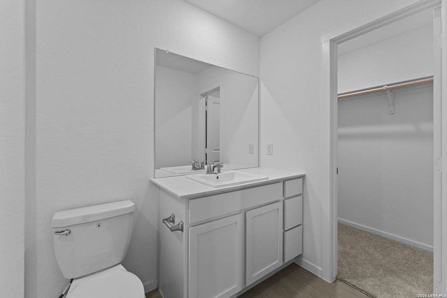 Furnished interior view inside a new home in Higdon Crossing, San Antonio (Image 7).