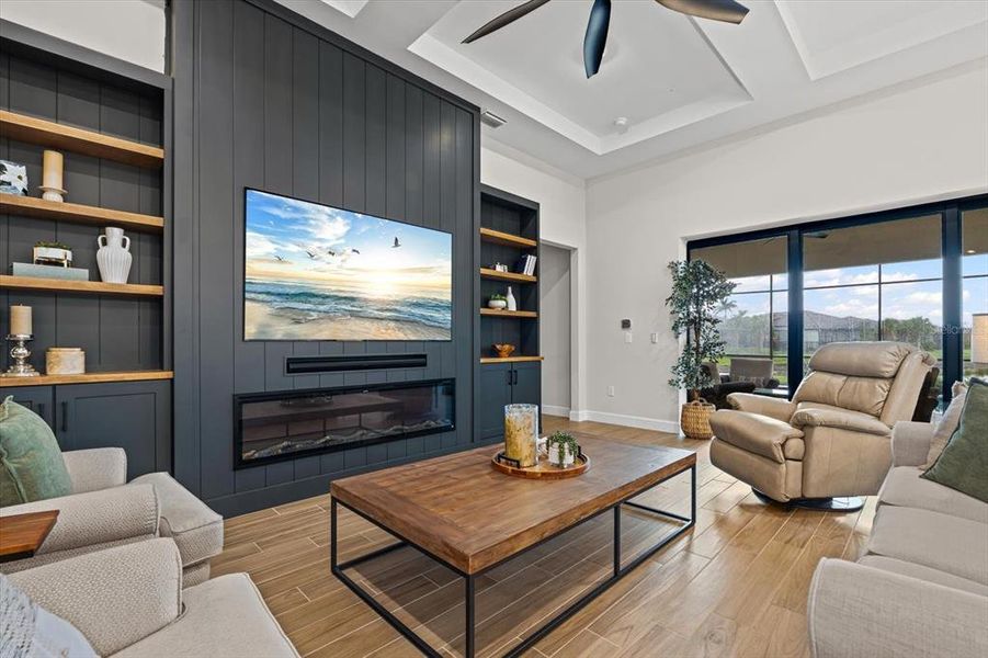 Furnished interior view inside a new home in , Alva (Image 4). Furnished interior view inside a new home in , Alva (Image 4).