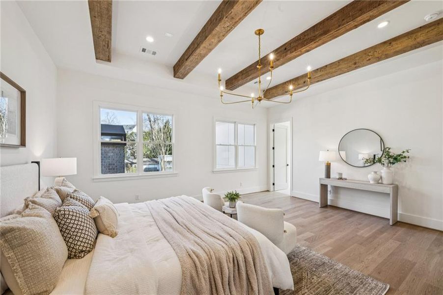 Furnished interior view inside a new home in , Atlanta (Image 12). Furnished interior view inside a new home in , Atlanta (Image 12).