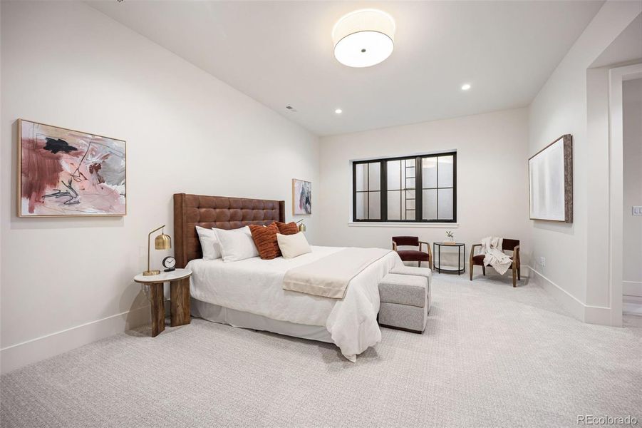 Furnished interior view inside a new home in , Colorado Springs (Image 3).