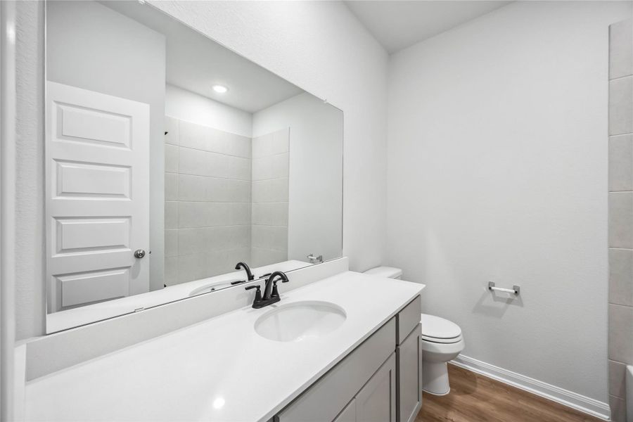 Furnished interior view inside a new home in Barton Place, Cleveland (Image 12). Furnished interior view inside a new home in Barton Place, Cleveland (Image 12).